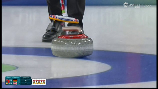 Team Gb Were Instructed To Replace A German Stone, Which Lammie's Delivery Had Knocked Out Of Play