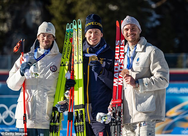 Norway's Laegreid (Left) Beat Jacquelin (Right) To Silver In Sunday's 12.5Km Pursuit Race