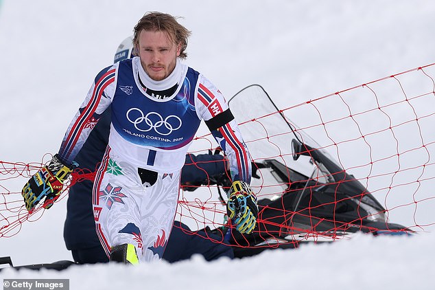 Mcgrath's Reaction Came After He Did Not Completed His Second Run Of The Men's Slalom