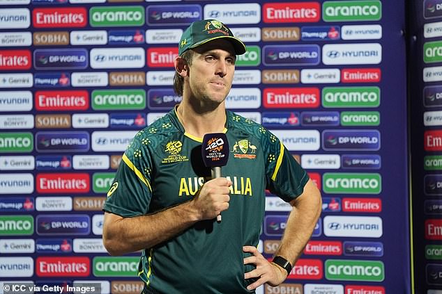 Australia Can Still Advance To The Knockout Stages If Zimbabwe Lose Their Next Two Games. Marsh's (Pictured) Team Will Need To Beat Oman On Friday Convincingly Enough To Finish Above Zimbabwe On The Run Rate