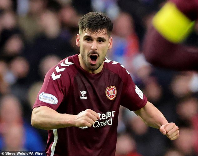 Hearts Have Relied On The Goals Of Claudio Braga In The Absence Of Injured Lawrence Shankland