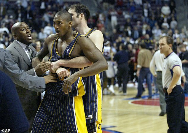 Sandiford-Artest Received An 86-Game Suspension, The Longest Ever For An On-Court Nba Incident At That Time