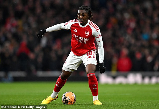 Eberechi Eze Is Struggling For Starts At Arsenal; He Hasn't Scored Since His Hat-Trick Against Tottenham In November