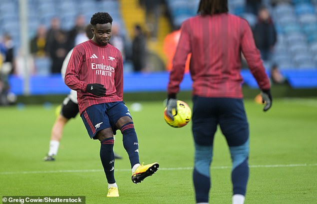 Bukayo Saka Picked Up A Niggle Ahead Of Last Month's Game At Leeds, And There Have Been Four Occasions This Season When A Gunners Star Has Suffered A Problem In The Warm-Up