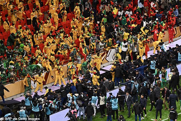 Some Senegal Fans Were Arrested Following Unsavoury Scenes During The Chaotic Afcon Final