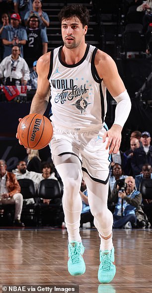 Deni Avdija Of The Trail Blazers Became The First Israeli Player To Appear In The All-Star Game