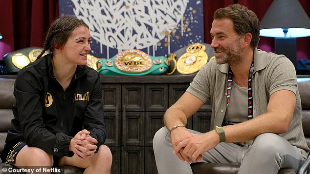 They Also Represent Undisputed Lightweight Champion Katie Taylor (Pictured On The Left)