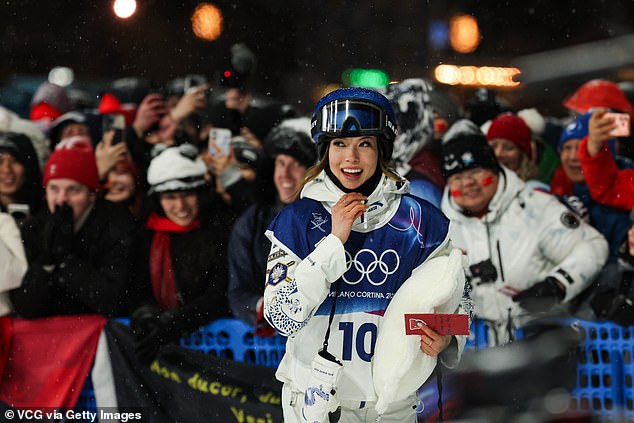 Gu Claimed Her Fifth Career Medal Monday Night In Livigno, Taking Silver In The Big Air Event