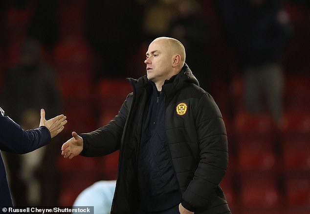 Motherwell Boss Askou Had High Hopes For His Team In The Scottish Cup Before Tuesday's Defeat