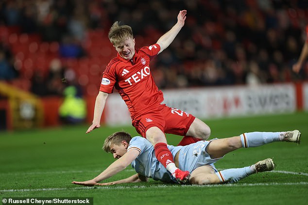 Oscar Priestman Was First To Go For Motherwell After Bringing Down Lyall Cameron