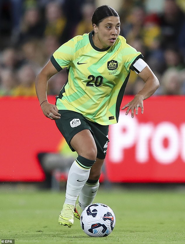 Fowler Will Join The Matildas Team Captained By Veteran Striker Sam Kerr (Pictured)