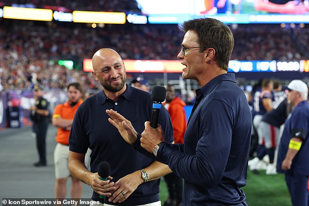 Tom Brady Addresses A Crowd In Foxborough Alongside His Friend And Teammate, Brian Hoyer