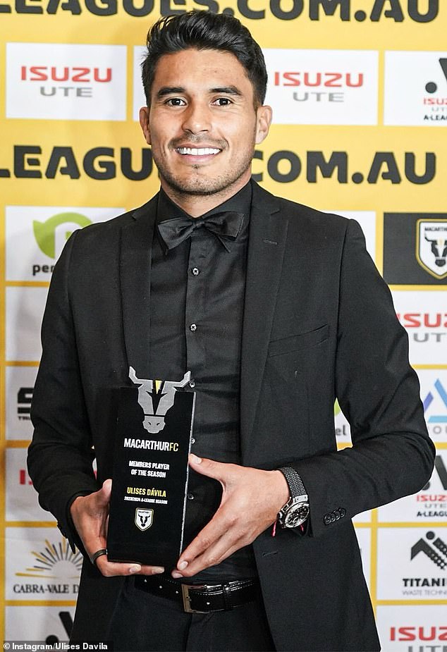 Davila, 34, Liaised With A Colombian Known As 'J Col' In The Betting Scheme Which Involved Attempting To Fix Yellow Cards In Five Games Across The 2023 And 2024 A-League Seasons