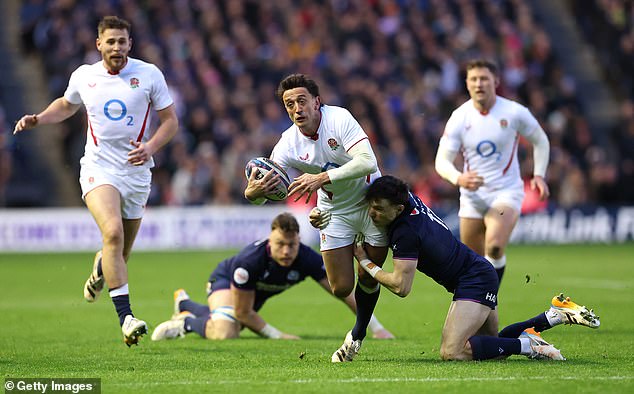 The Break Is Popular With Some Players. England Scrum-Half Alex Mitchell (Centre) Said He Would 'Hate To Go Into A Fallow Week Now' After The Loss To Scotland