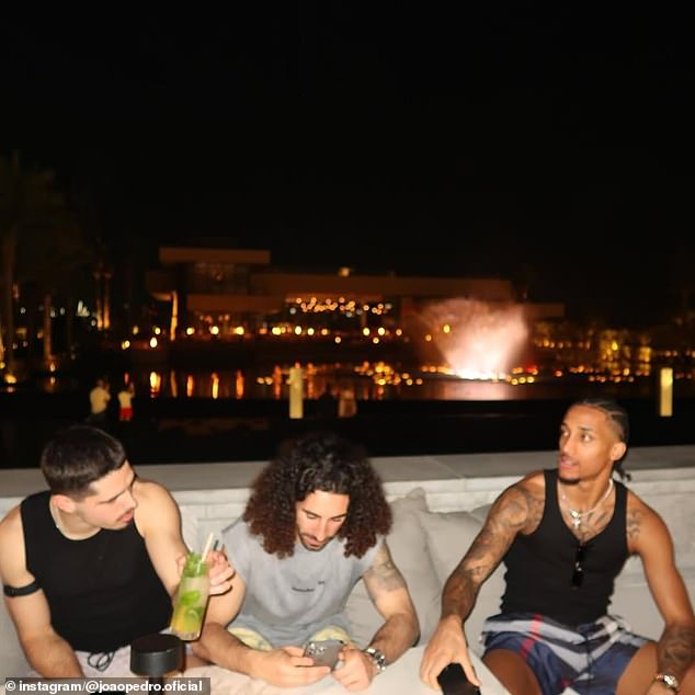 Pedro, Cucurella And Neto Pictured Enjoying Some Downtime After A Hectic Run Of Fixtures