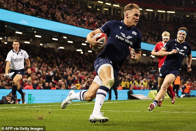 The Powerhouse Winger Helped Scotland To A 27-0 Lead, But A Welsh Comeback Meant Gregor Townsend's Team Won By A Mere Point In The End