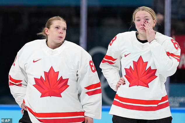 Team Canada Held A 1-0 Lead Until The Final Minutes Of The Third Period On Thursday In Milan
