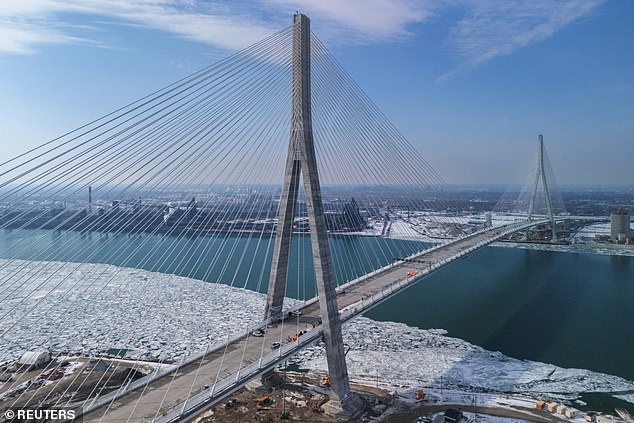 Trump's Latest Swipe At Canada Comes Amid A Trade War And The President's Recent Threats To Block The Opening Of The Gordie Howe International Bridge Between The Two Countries