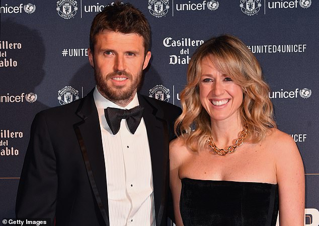 Keane Labelled Carrick's Wife Lisa (Right) A 'Big Mouth' In A Scathing Remark Last Month