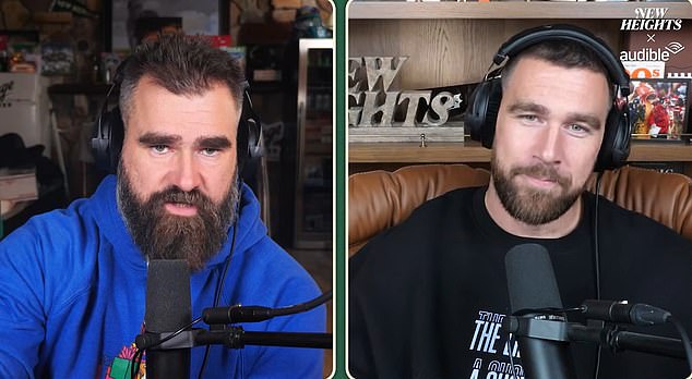 Kelce And His Older Brother Jason Gave Edwards A Shoutout On Their New Heights Podcast