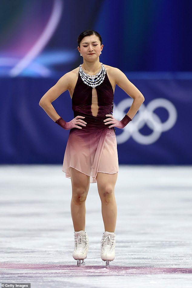 Sakamoto Was The Favorite To Win Gold, But Made Mistakes In Her Free Skate To Earn Silver