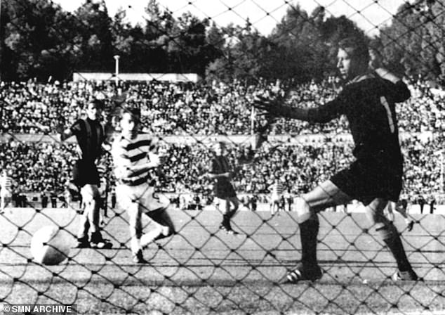 Celtic Took The Italian Giants By Surprise By Winning 2-1, Stevie Chalmers Scoring The Clincher