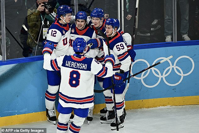 The United States Beat Slovakia To Secure A Place In The Gold Medal Match Against Canada