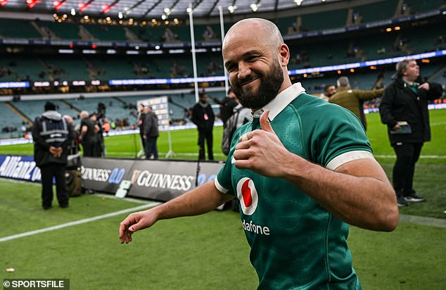 Ireland's Jamison Gibson-Park After His Side's Victory Against England In Twickenham