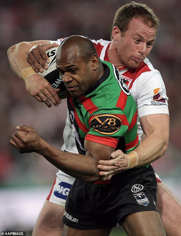 The 46-Year-Old (Pictured Playing For Souths) Has Been Accused Of Committing The Offence Between January 23 And 31 This Year