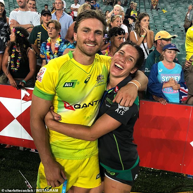 The Rugby Stars (Pictured Together) Were An Item Before They Both Starred For Australia At The 2016 Olympics In Brazil