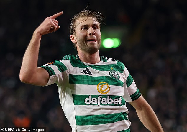 Benjamin Nygren Scored His 17Th Goal Of The Season In The First-Leg Defeat Against Stuttgart