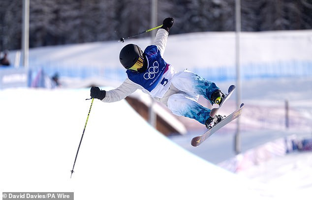 Gu, The Only Female Freeskier Signed Up For All Three Disciplines, Had Already Won Two Silvers