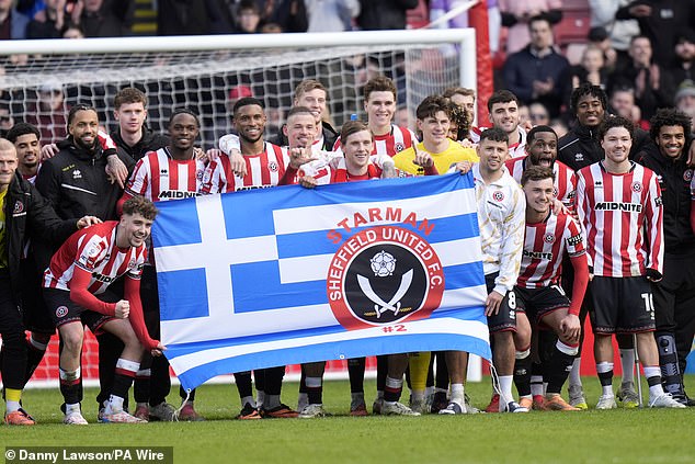 Sheffield United Made Sure To Celebrate Their Derby Day Victory On Sunday At Bramall Lane