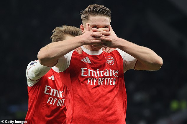 Viktor Gyokeres Had His Best Game For Arsenal, Netting A Brace For The Gunners In The Capital