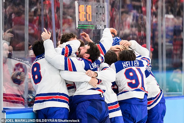 The Historic Goal From Hughes Sparked Bedlam In The Arena In Milan On Sunday