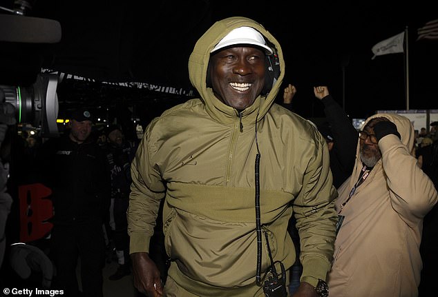 The Nba Legend Was All Smiles As His Team Won Their Second Race In As Many Weeks