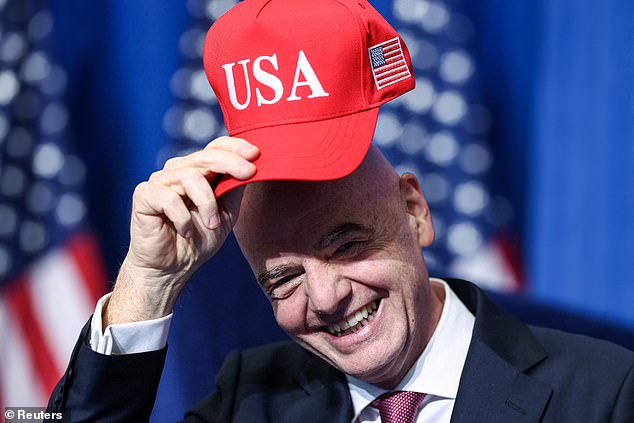 Coventry Was Also Asked Whether She Would Investigate Ioc Member Infantino For Wearing A Red 'Usa' Cap