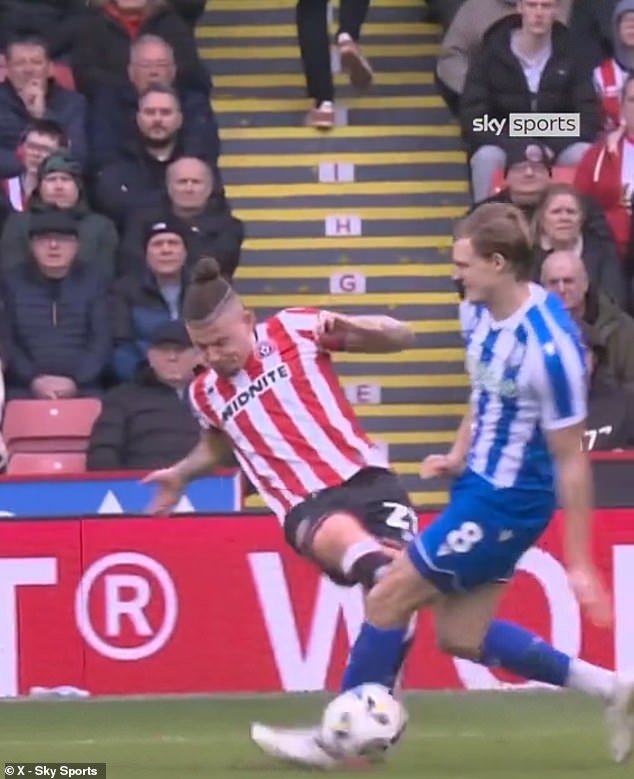 Phillips Joined Sheffield United This Month But His Challenge Was Reckless And Dangerous