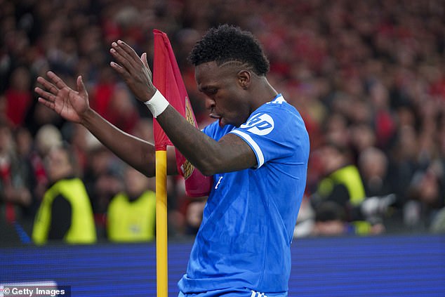 The Incident Occured Just Moments After Vinicius Jr Scored The Only Goal Of The First Leg In Lisbon