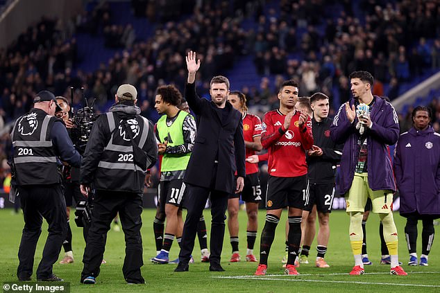 Carrick Guided United To A 1-0 Win At Everton On Monday Night - Their Fifth Win In Six Games