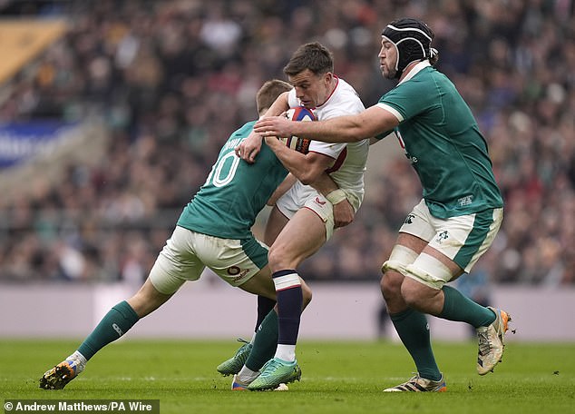 George Ford Endured One Of The Most Difficult Days Of His 108-Cap England Career Against Ireland, At One Point Being Jeered By The Twickenham Crowd For Finally Making Touch