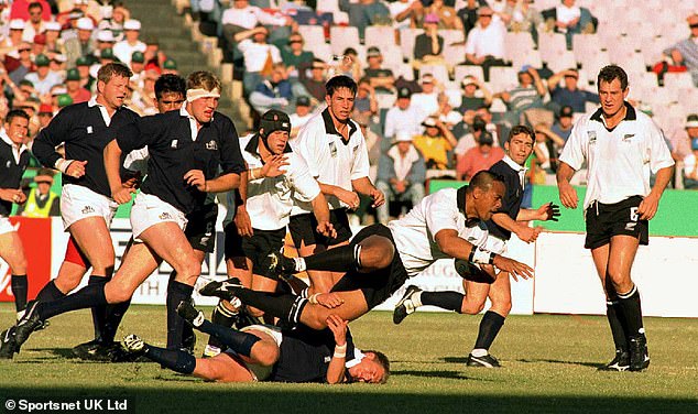Lomu Burst On To The Scene In The 1995 Rugby World Cup, Trampling Over Scotland In A Quarter-Final Victory