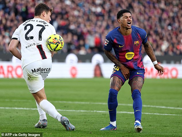 United Hope To Offload Marcus Rashford’s Eye-Watering £315,000-A-Week Wages By Selling Him To Barcelona In A Permanent £26M Deal In The Summer