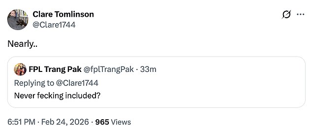 Tomlinson Appeared To Take A Brutal Swipe At Disgraced Former Sky Colleague Richard Keys