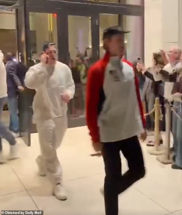 Hockey Fans Gathered Outside Team Usa's South Beach Hotel To Catch A Glimpse Of The Stars