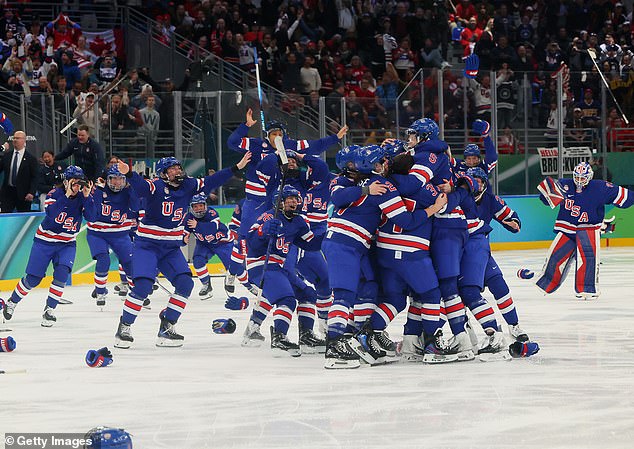 The Women's Hockey Team Won The Gold Medal By Beating Canada In Overtime At The Olympics