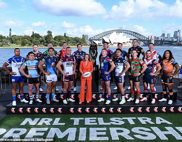 Triple M Executive Ewan Giles Called Lawrence's Elevation A 'No-Brainer' (Pictured, At The 2026 Season Launch)