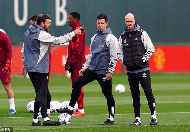 Ramsay Was A Coach At Man United - Helping Erik Ten Hag (Right) Win The 2022-23 Carabao Cup