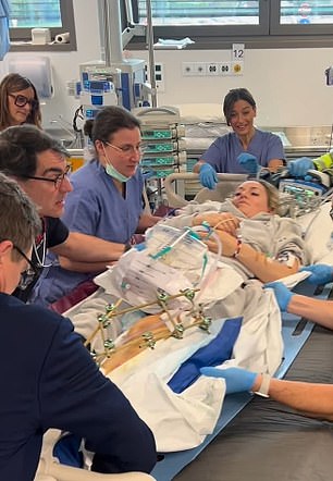 One Surgery Saw Team Usa's Dr Tom Hackett Operate For An Arduous Six Hours