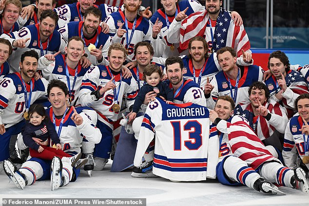 The Usa Hockey Team Remember The Late Johnny Gaudreau After Winning Olympic Gold